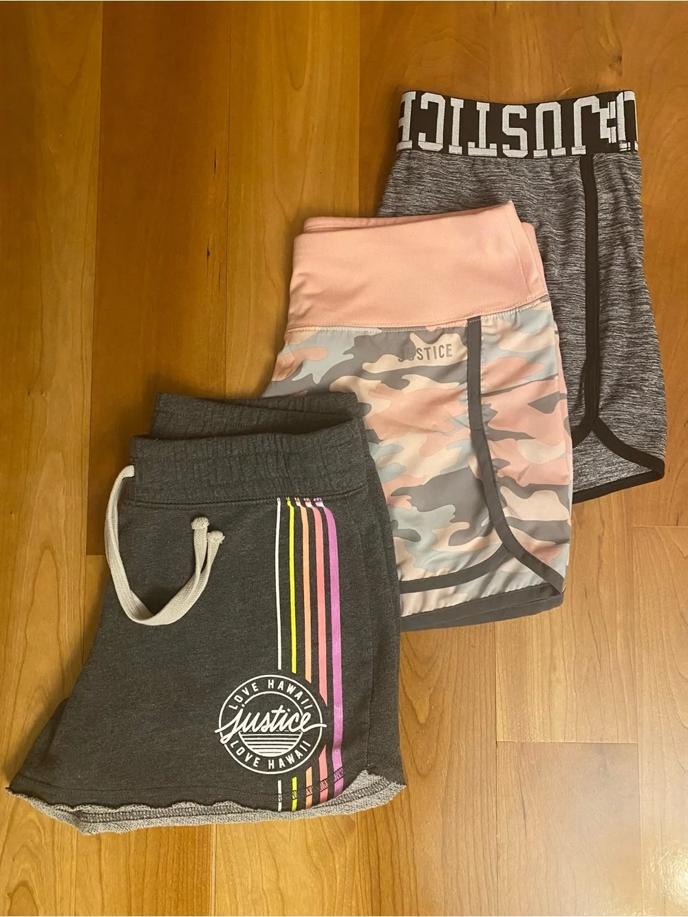 Justice Active Shorts- Girls 14/16 (Lot of 3)